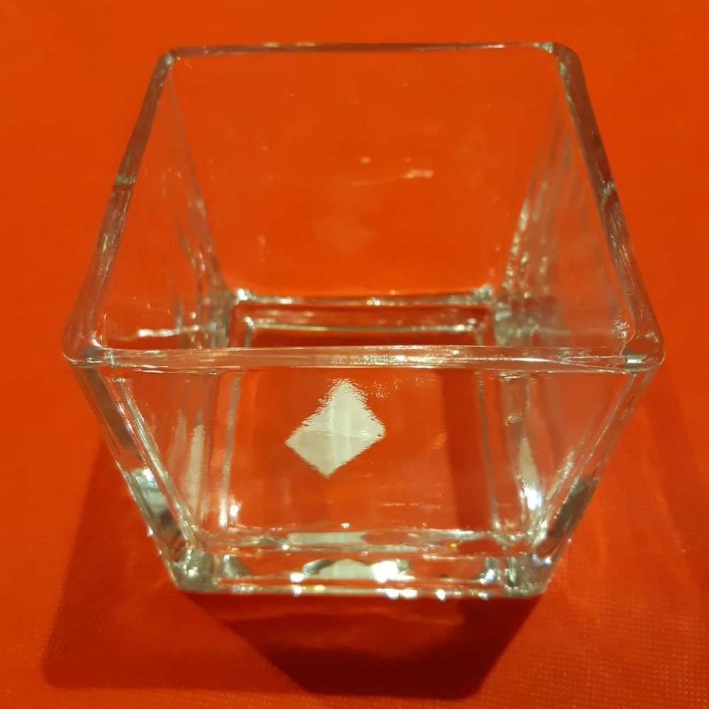 Glass Square Container